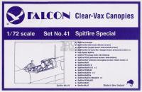 Clearvax Canopy Set #41 Spitfire Special