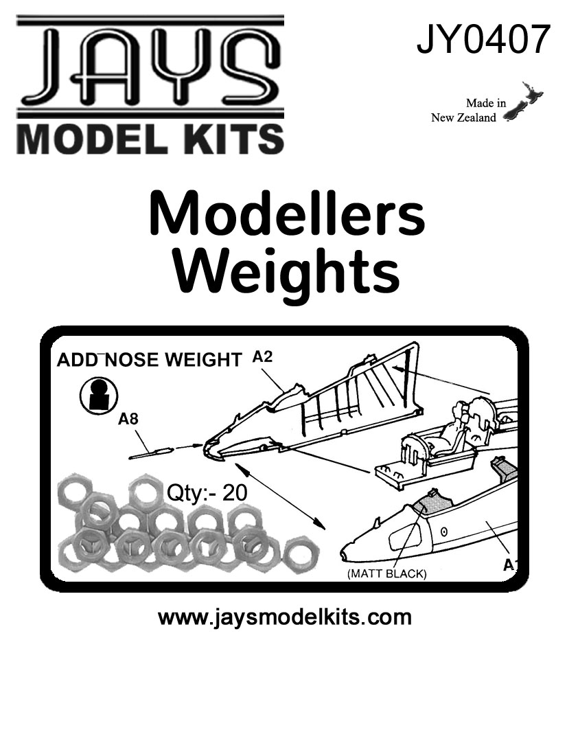 JY0407 Metal Modelling Weights
