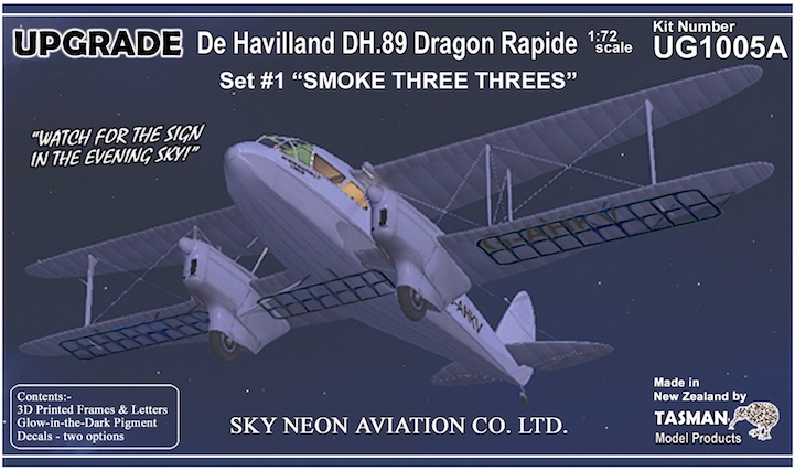 UG1005A DH.89 Dragon Rapide Accessory Set #1