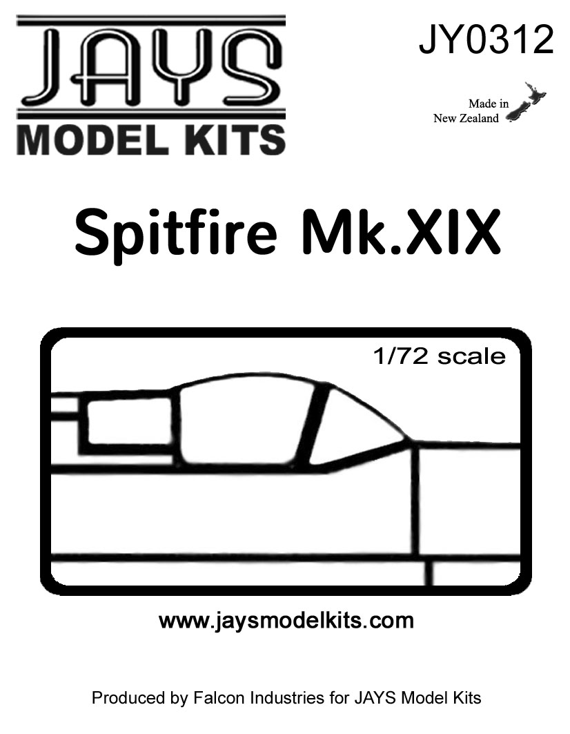 JY0312 Spitfire PR Mk.XIX Canopy