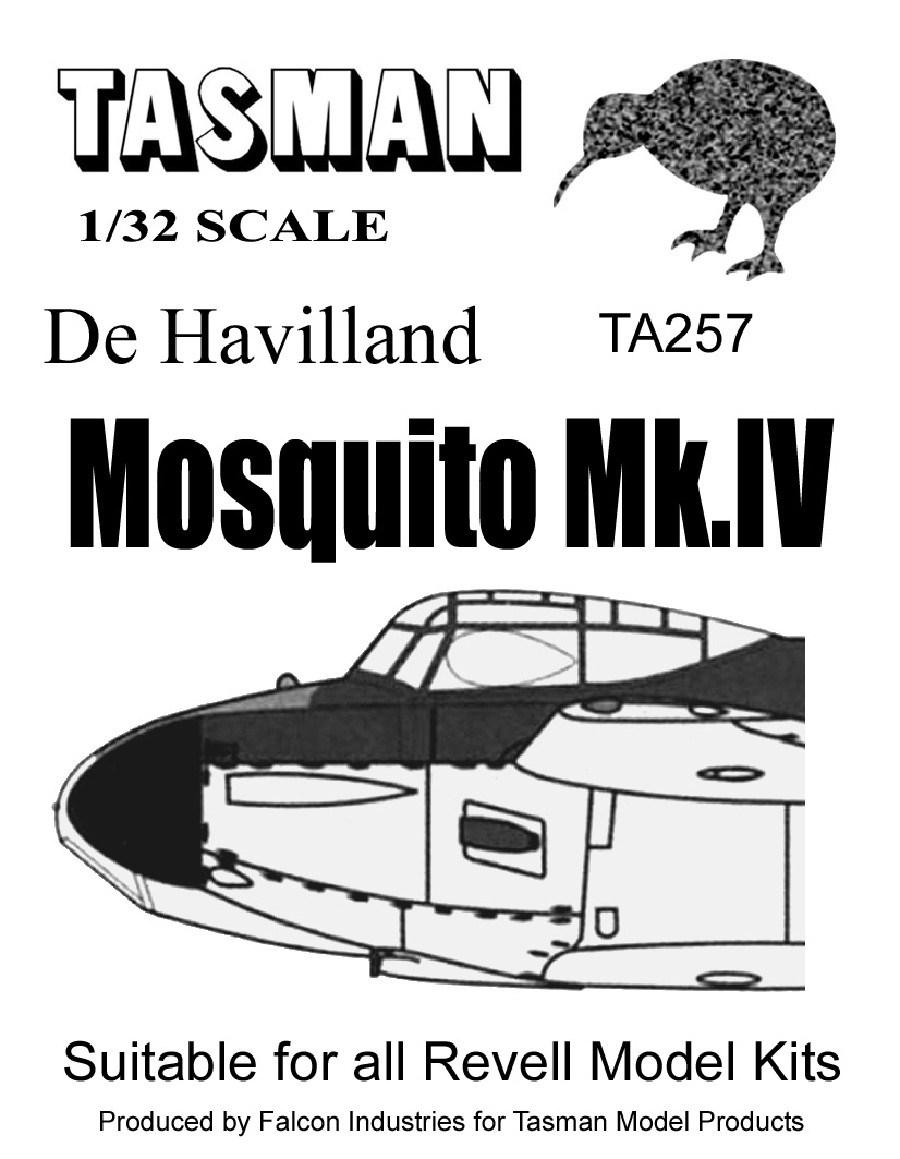 TA257 De Havilland Mosquito Mk.IV Canopy