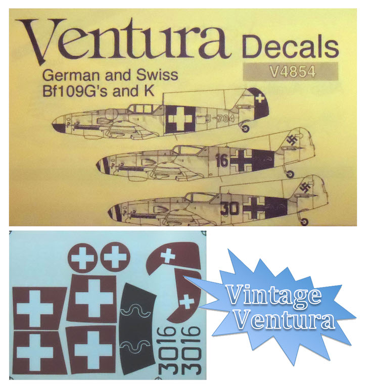 V4854 German and Swiss Bf109G's and K
