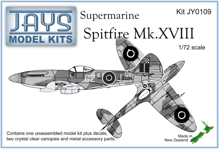 JY0109 Supermarine Spitfire Mk.XVIII (image for) JY0109 Supermarine Spitfire Mk.XVIII