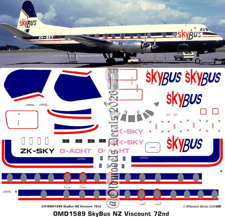 OMD1589 Viscount Skybus (image for) OMD1589 Viscount Skybus