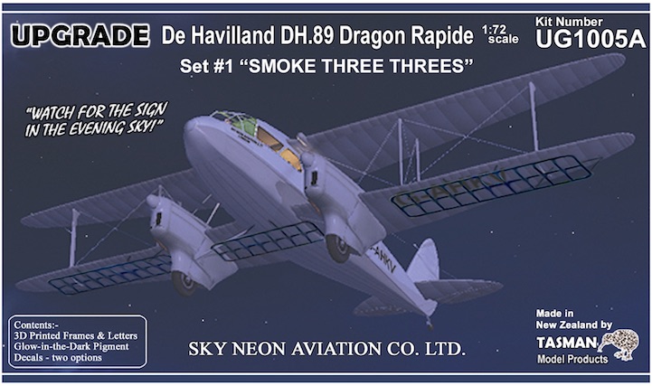 UG1005A DH.89 Dragon Rapide Accessory Set #1 (image for) UG1005A DH.89 Dragon Rapide Accessory Set #1