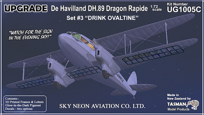 UG1005C DH.89 Dragon Rapide Accessory Set #3 (image for) UG1005C DH.89 Dragon Rapide Accessory Set #3