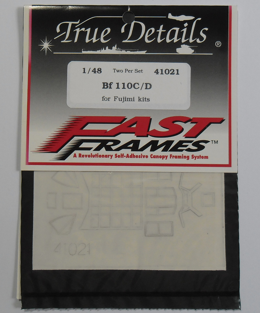 41021 Bf110D Canopy Fast Frame (image for) 41021 Bf110D Canopy Fast Frame