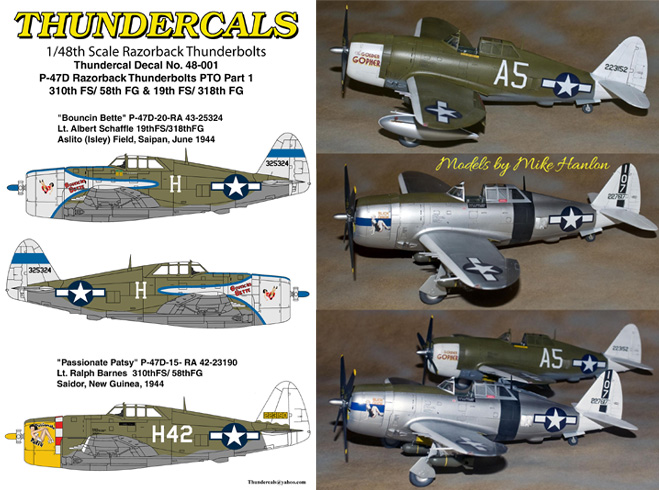TC48-001 P-47D Thunderbolt Razorback Pt.1 (image for) TC48-001 P-47D Thunderbolt Razorback Pt.1