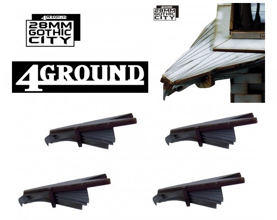 28mm Gothic City Gargoyles (image for) 28mm Gothic City Gargoyles