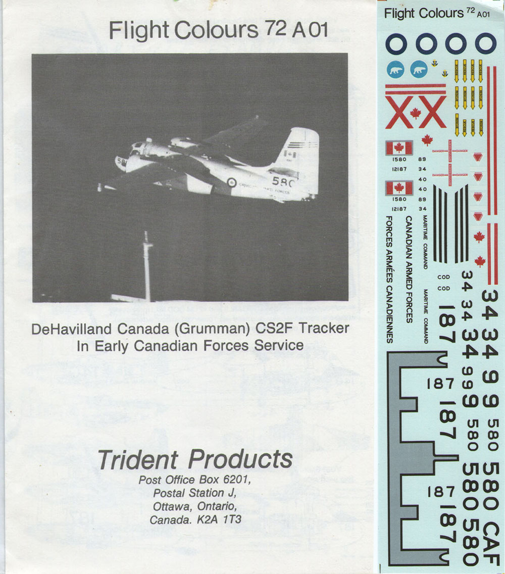 - LAST ONE - 72 A01 - CS2F Tracker (image for) - LAST ONE - 72 A01 - CS2F Tracker