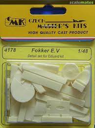- LAST ONE - CMK4178 Fokker E.V Resin Detail Set (image for) - LAST ONE - CMK4178 Fokker E.V Resin Detail Set