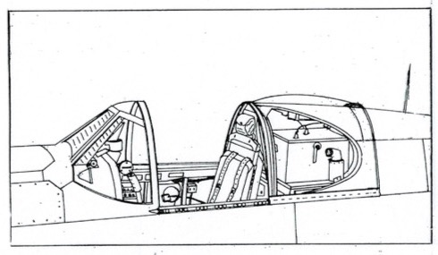 9659 - North American P51B/C Mustang Canopy (image for) 9659 - North American P51B/C Mustang Canopy