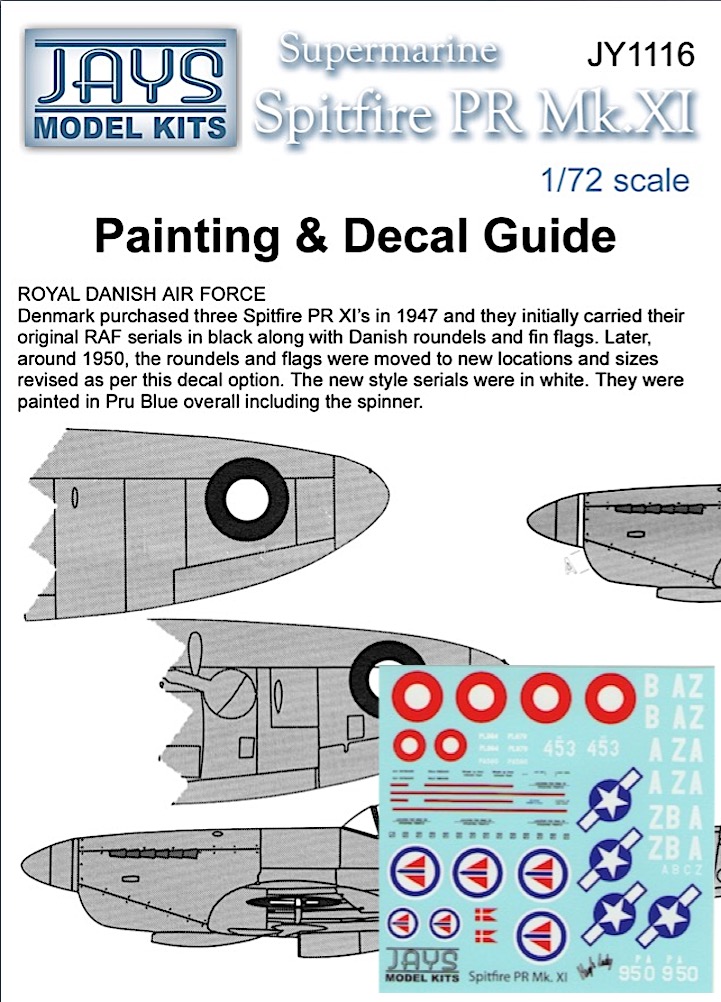 JY1116 Spitfire PR Mk.XI (image for) JY1116 Spitfire PR Mk.XI