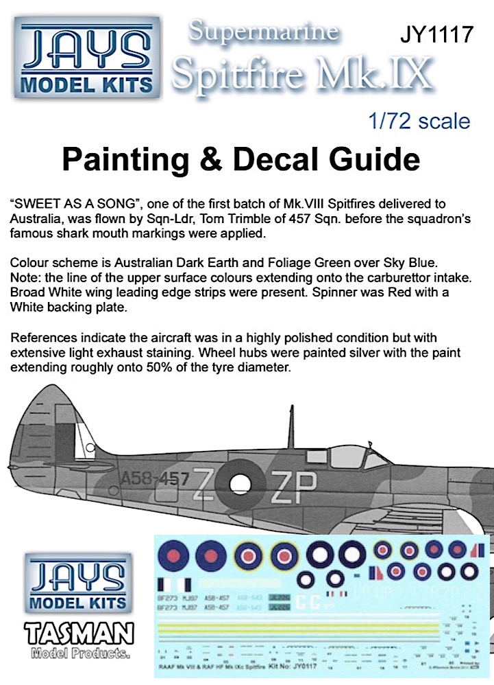 JY1117 Spitfire Mk.IX (image for) JY1117 Spitfire Mk.IX