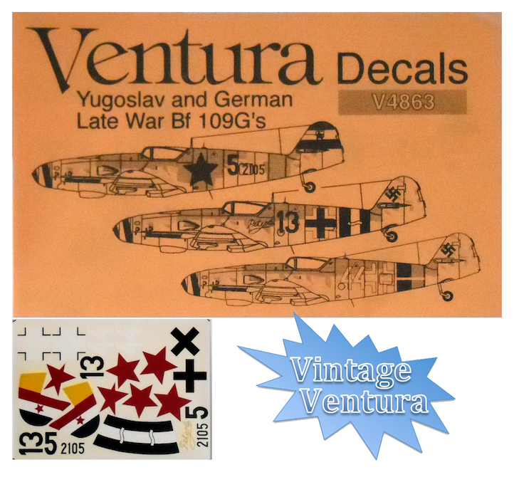 - LAST ONE - V4863 Yugoslav and German Late War Bf109G (image for) - LAST ONE - V4863 Yugoslav and German Late War Bf109G