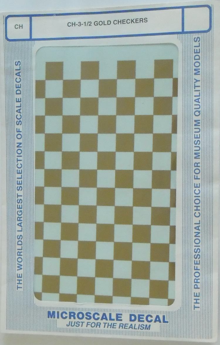 - LAST ONE - CH-3-1/2inch Gold Checkers (image for) - LAST ONE - CH-3-1/2inch Gold Checkers