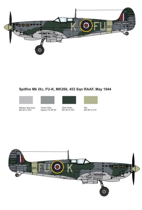 - LAST ONE - RRD7219 Spitfire Mk.IXc MK260 (image for) - LAST ONE - RRD7219 Spitfire Mk.IXc MK260