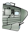 9138 - Boeing B-17G Flying Fortress Canopy Set #2 (image for) 9138 - Boeing B-17G Flying Fortress Canopy Set #2