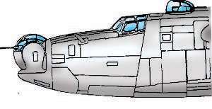 9144 - Convair PB4Y-1 Privateer Canopy (image for) 9144 - Convair PB4Y-1 Privateer Canopy