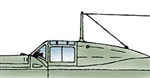 9154 - Macchi MC-202 Canopy (image for) 9154 - Macchi MC-202 Canopy