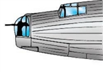 9172 - Vickers Wellington Mk.X Canopy (image for) 9172 - Vickers Wellington Mk.X Canopy