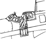 9533 - Supermarine Spitfire Mk I/II Canopy (image for) 9533 - Supermarine Spitfire Mk I/II Canopy