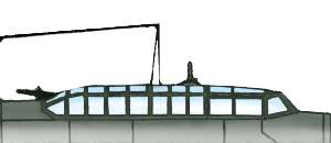 9589 - Me Bf110G-4 Canopy (image for) 9589 - Me Bf110G-4 Canopy