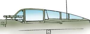 9601 - Nakajima Ki-27A&B 'Nate' Canopy (image for) 9601 - Nakajima Ki-27A&B 'Nate' Canopy