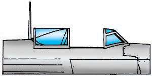 9604 - Yakovlev Yak-1B Canopy (image for) 9604 - Yakovlev Yak-1B Canopy
