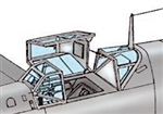 9623 - Me Bf 109E-4/7 Canopy (image for) 9623 - Me Bf 109E-4/7 Canopy