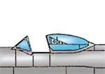 9626 - Supermarine Spitfire XIVe Canopy (image for) 9626 - Supermarine Spitfire XIVe Canopy