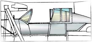 9640 - Gloster Gladiator Canopy (image for) 9640 - Gloster Gladiator Canopy