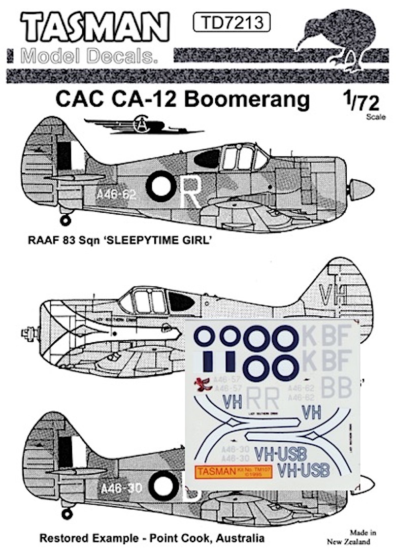 TD7213 CAC CA-12 Boomerang (image for) TD7213 CAC CA-12 Boomerang