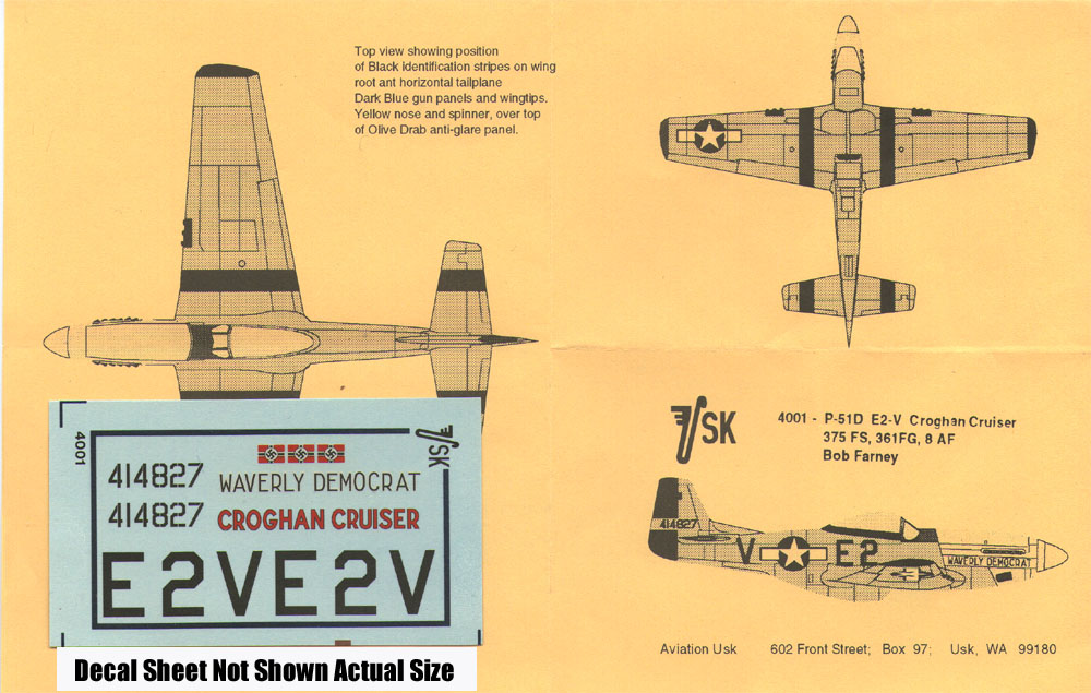 4001 USAAF P-51D (image for) 4001 USAAF P-51D