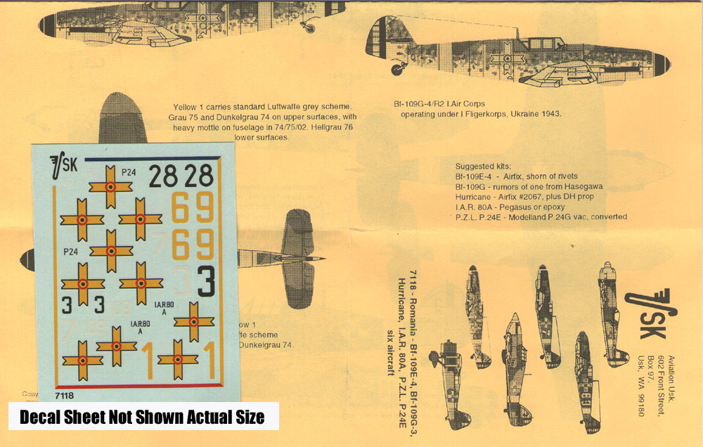 7118 Romanian AF Special (image for) 7118 Romanian AF Special