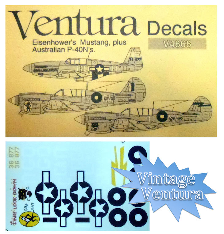 - LAST ONE - V4868 Eisenhower's Mustang & Australian P-40N's (image for) - LAST ONE - V4868 Eisenhower's Mustang & Australian P-40N's