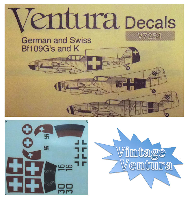 V7254 German & Swiss Bf.109G's & K (image for) V7254 German & Swiss Bf.109G's & K