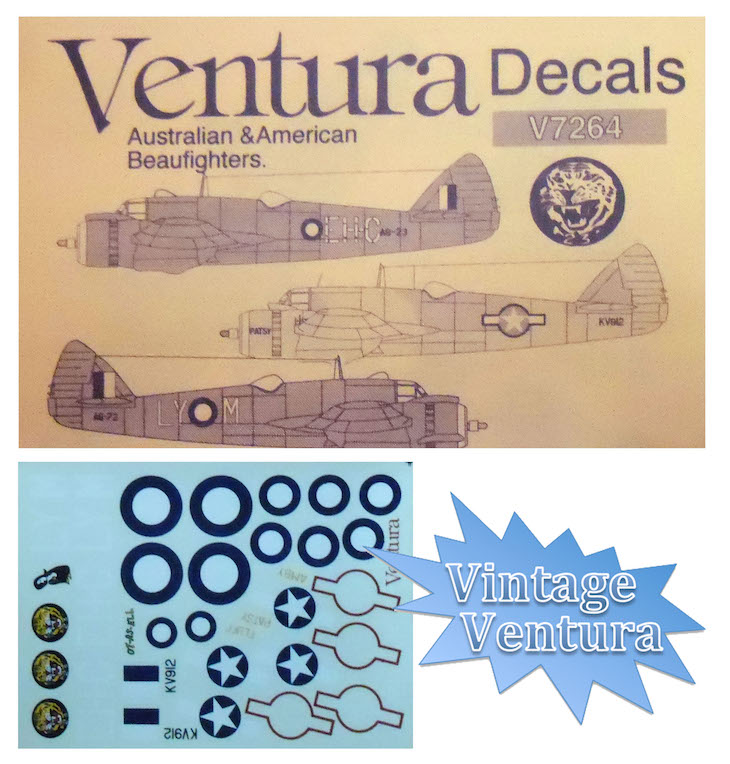 V7264 Australian & American Beaufighters (image for) V7264 Australian & American Beaufighters